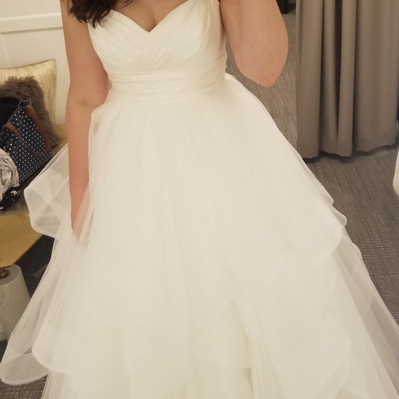 Londyn Gown (altered size 12) by Hayley Paige - Picture 6 of 10